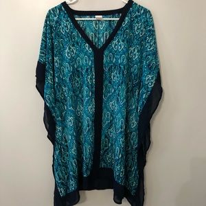 Printed Swimsuit Coverup